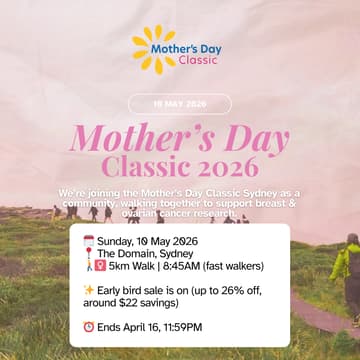Cover Image for Mother’s Day Classic 2026