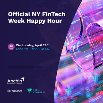 Cover Image for NY Fintech Week Founder Happy Hour