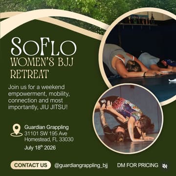Cover Image for SoFlo Women’s BJJ Retreat