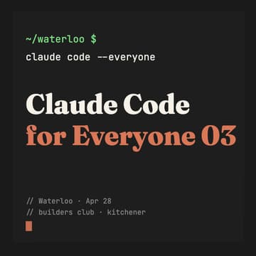 Cover Image for Claude Code for Everyone 03