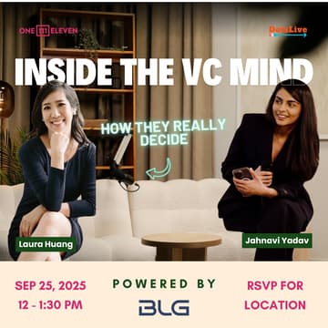 Cover Image for [111] Speaker Series: Inside The VC Mind with Laura Huang