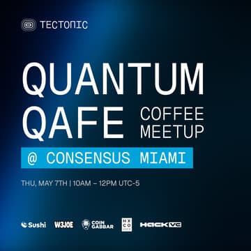 Cover Image for Quantum Qafe Coffee Meetup @ Consensus Miami