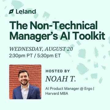 Cover Image for The Non-Technical Manager’s AI Toolkit
