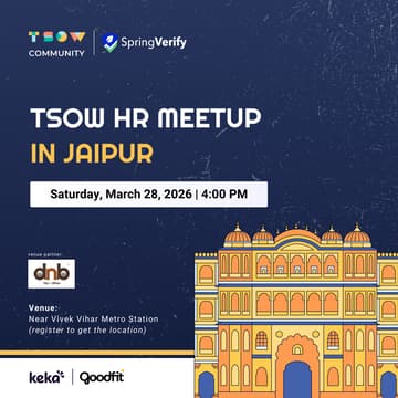 Cover Image for TSOW HR Meetup in Jaipur
