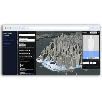 Cover Image for GeoFlood Studio: Interactive 3D Flood Mapping for Decision-Making and Risk Management