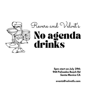 Cover Image for Velvet & Revere No Agenda Drinks