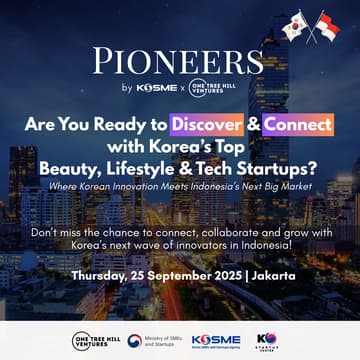 Cover Image for K-REACH 2025 | Meet Korea’s Next Wave of Beauty, Lifestyle & Tech Innovators in Indonesia