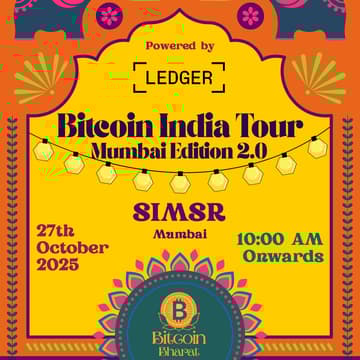 Cover Image for Bitcoin India Tour- Mumbai Edition 2.0