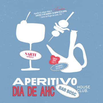 Cover Image for DIA DE AHC by Aperitivo x Bar Bosc