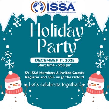 Cover Image for December 2025 Event: SV-ISSA Winter Holiday Party