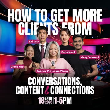 Cover Image for How to Get More Clients From Conversations, Content & Connections
