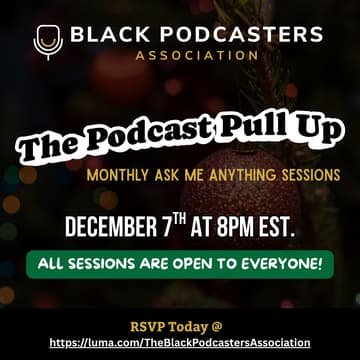 Cover Image for The Podcast Pull Up Ask Me Anything Session - December 2026
