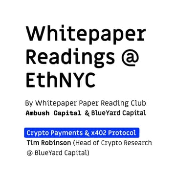 Cover Image for Whitepaper Reading Club @ EthNYC