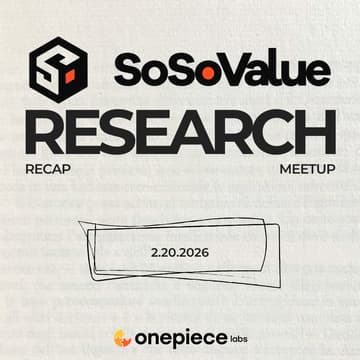 Cover Image for SosoValue Research Competition Meetup