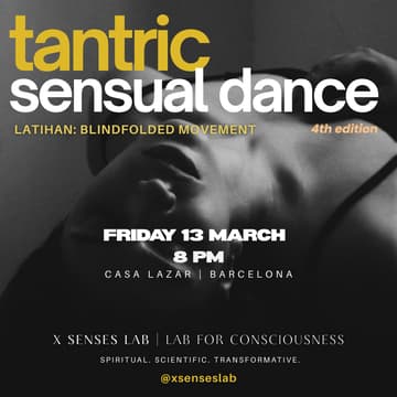 Cover Image for TANTRIC SENSUAL DANCE: Blindfolded Edition - LATIHAN, an Indonesian Spiritual Practice