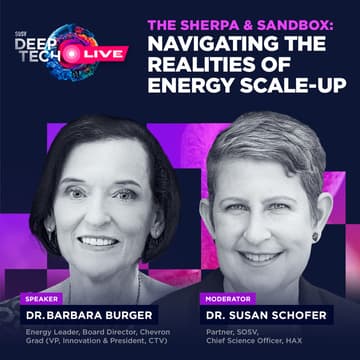 Cover Image for The Sherpa & Sandbox: Navigating the Realities of Energy Scale-Up (In-Person)