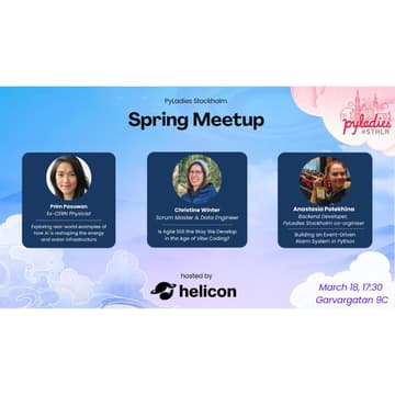 Cover Image for 🌸PyLadies Stockholm Spring Meetup🌸