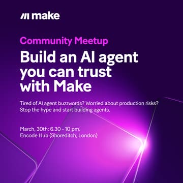 Cover Image for MakeAlong: Build an AI agent you can trust