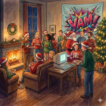 Cover Image for ๐ VAM! AI Christmas Networking Party: Potluck + White Elephant + Fun! ๐