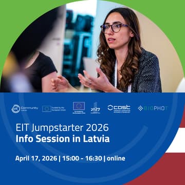 Cover Image for EIT Jumpstarter Pre-Application Online Info Session, April 17, 2026