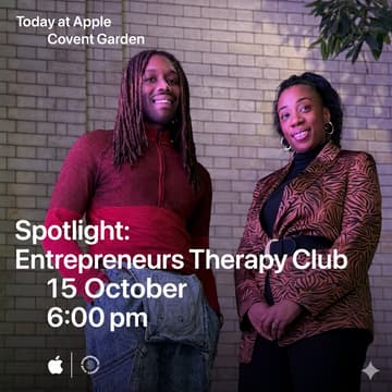 Cover Image for Entrepreneurs Therapy Club - Apple, Covent Garden