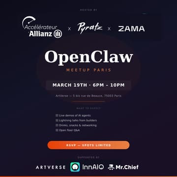 Cover Image for OpenClaw Meetup Paris 🦞