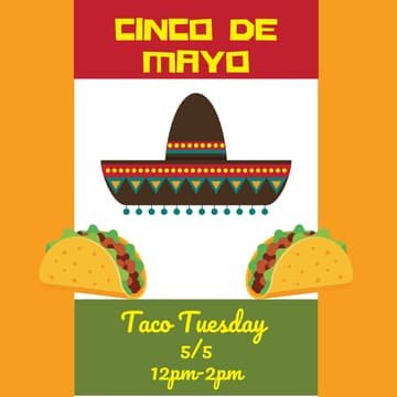 Cover Image for Cinco De Mayo Taco Tuesday