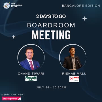 Cover Image for The Builders Circle Board Room Meeting #Bangalore