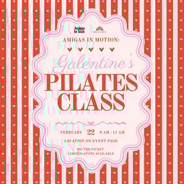 Cover Image for Amigas in Motion: A Galentine’s Pilates Class