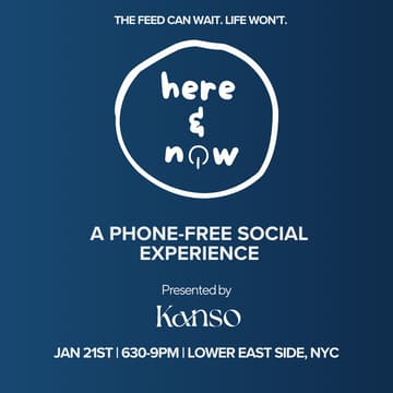 Cover Image for Here & Now: A Phone-Free Experience (NYC)