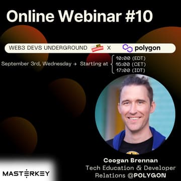 Cover Image for Online Webinar #10 – Building with Polygon