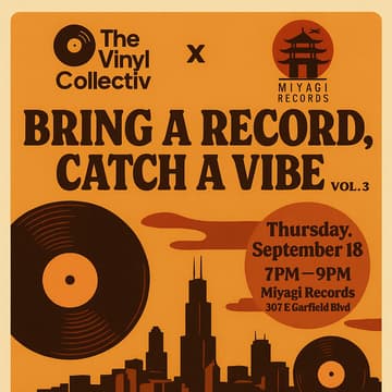 Cover Image for The Vinyl Collectiv & Miyagi Records – Chicago Meetup Vol. 3
