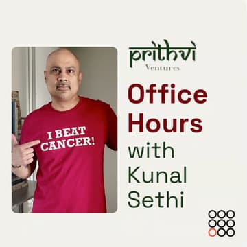 Cover Image for Investor Office Hours w/ Prithvi Ventures