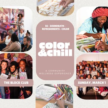 Cover Image for Color & Chill: A Wellness Experience