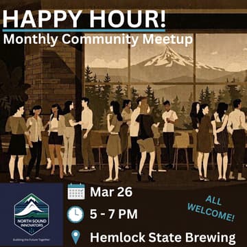 Cover Image for North Sound Innovators Monthly Happy Hour