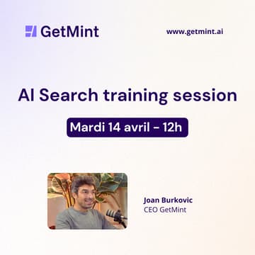 Cover Image for AI Search training session