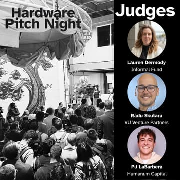 Cover Image for Hardware Pitch Night @ Studio 45