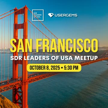 Cover Image for San Francisco: SDR Leaders of USA Meet up
