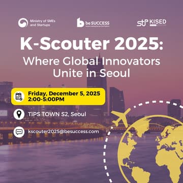 Cover Image for 'K-Scouter 2025' Demo Day: Where Global Innovators Unite in Seoul