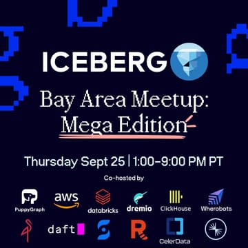 Cover Image for Apache Iceberg™ Bay Area Meetup: Mega Edition