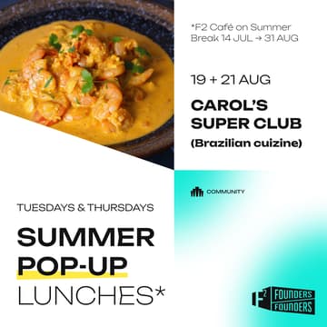 Cover Image for F2 Café Summer Pop-Ups: Lunch Just Got Tastier! 🌮🍕🥖
