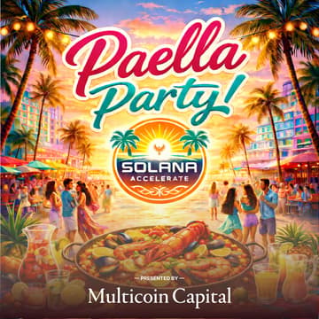 Cover Image for Paella Party with Multicoin Capital