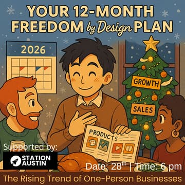 Cover Image for 🎯 Your 12‑Month Freedom by Design Plan – Design Your Roadmap for Next Year 📅