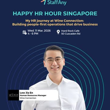 Cover Image for StaffAny HR Happy Hour (HHH)