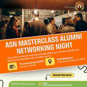 Cover Image for ASN Masterclass alumni Networking Night
