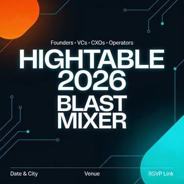 Cover Image for HIGHTABLE 2026 BLAST MIXER