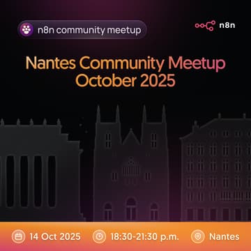 Cover Image for Nantes n8n Community Meetup