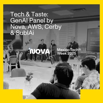 Cover Image for Tech & Taste: GenAI Panel by Nova, AWS, Cerby & SublAi