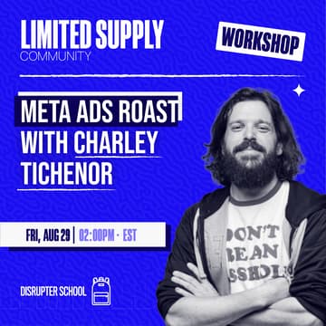 Cover Image for Meta Ads Roast with Charley Tichenor