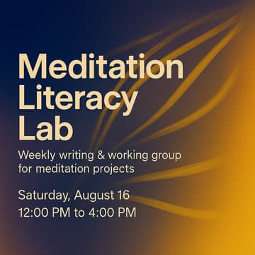 Cover Image for Meditation Literacy Lab